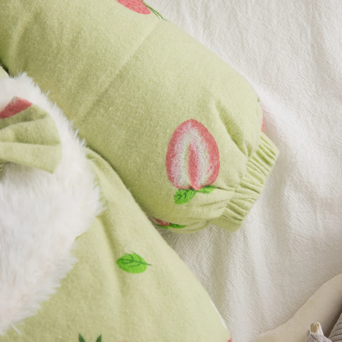 Winter New Sweet Strawberry Baby Girl Coat, Thick And Warm Cute Hat, Children'S Long Sleeved Clothes (9 Months -3 Years Old)