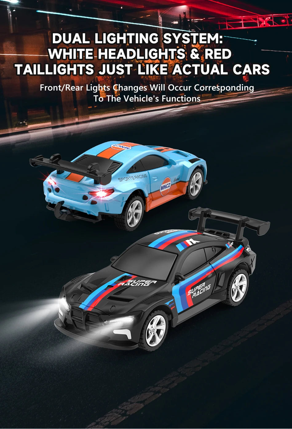 JCMO Racing Car Mini Scale 1:64 Three Speed Adjustment High Speed Mobile Phone Controllable Toy Remote Control Racer For Kids