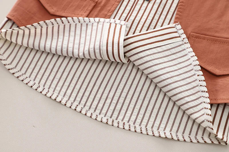 New Summer Baby Boys Clothes Suit Children Shirt Shorts 2Pcs/Sets Toddler Clothing Infant Casual Cotton Costume Kids Tracksuits