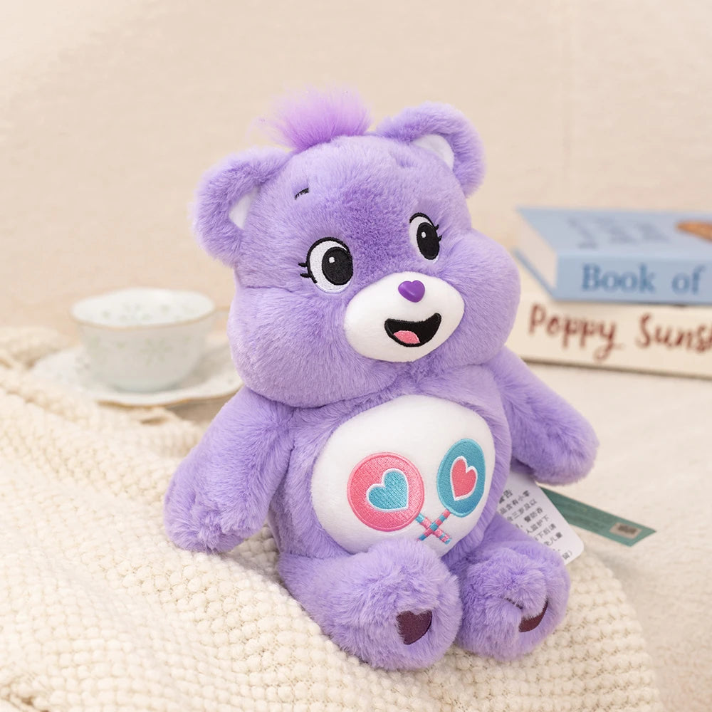 33cm Care Bears Cute Rainbow Bear Plush Toys Lovely Cartoon Bear Soft Stuffed Dolls Homdecor Sleeping Plush Pillows