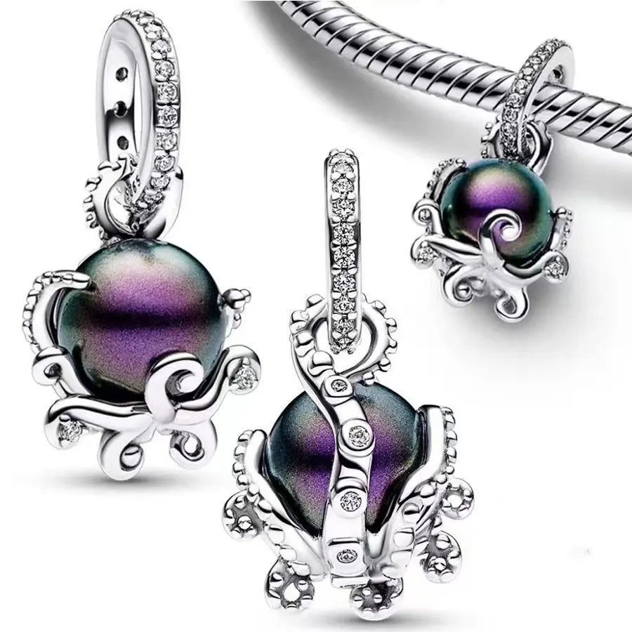 100% 925 sterling silver Marvel series Disney Charm Beads suitable for original DlY bracelets, women's jewelry gifts