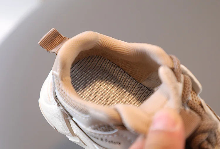 Kids Sport Shoes Fashion Mesh Breathable Boys Sneakers Spring Autumn Children Girls Outdoor Running Shoes