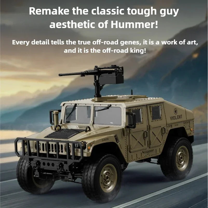 JJRC C8835 1:16 4x4 Remote Control Car - All-Terrain Off-Road Climber with LED Lights for Off-Road Adventure Toy Gift for Kids