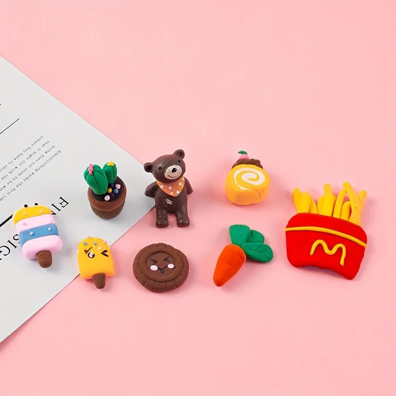 12/24/36pcs Magic Air Dry Clay Set - Non-Toxic Modeling Fun for Kids & Gifts -includes Vibrant Colors and Deluxe Tool Kit