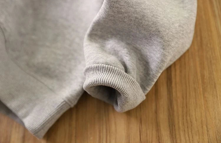 Boys & Girls 2025 New Arrival Mid-Big Size Spring/Autumn Stylish Stand Collar Semi-Zip Base Layer Sweatshirt