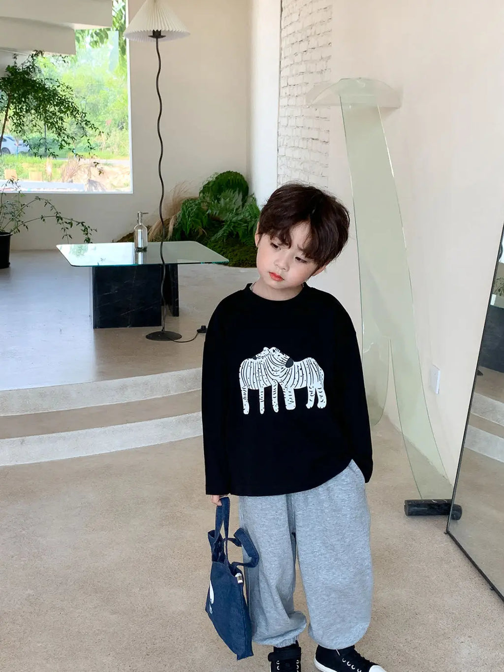 Cartoon Print Children's Top Boys Tshirt Boy Child Tee Shirt Junior Boys' Spring Autumn Clothing Boys' T-shirt 7 8 Years Tees 12