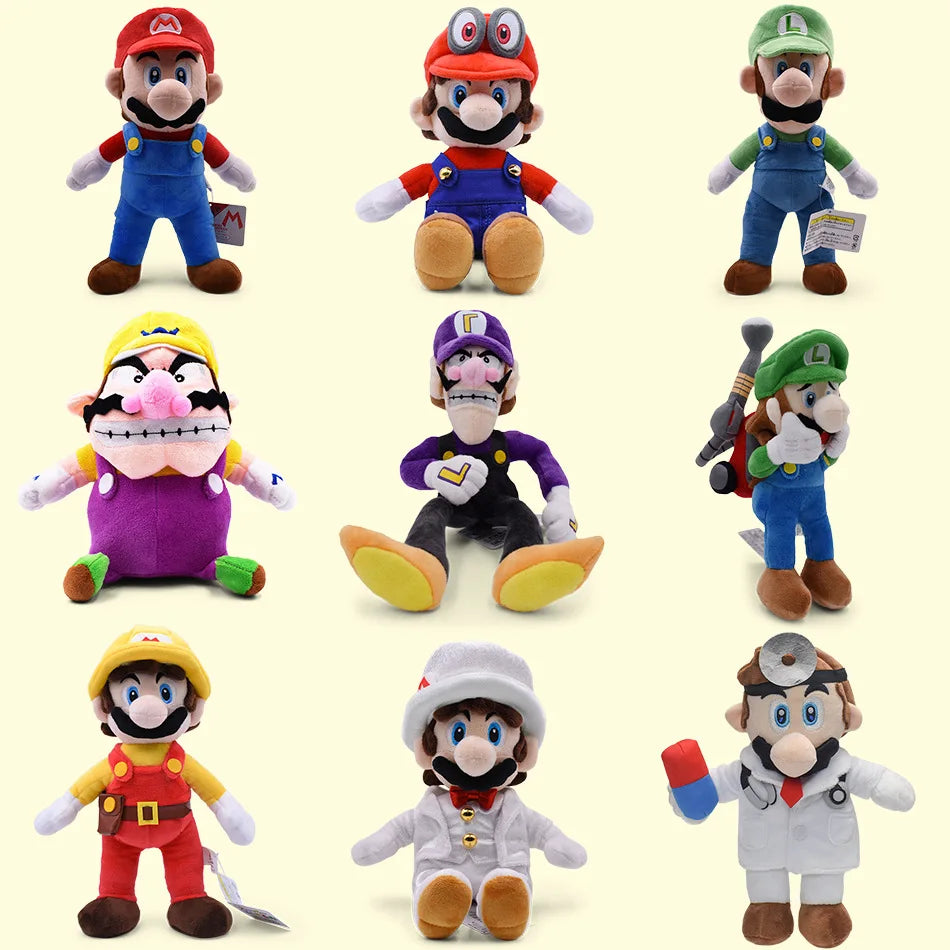 22 Styles Genuine Super Mario Bros Plush Toys Doll Elephant Stuffed Toys Anime Doll Plushie for Kids Christmas Birthday Gift