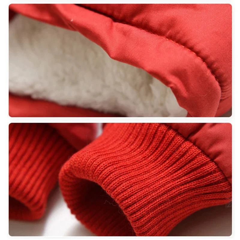 Boys thickened cotton-padded clothes winter children's warm jacket new children's fashion cotton clothes winter