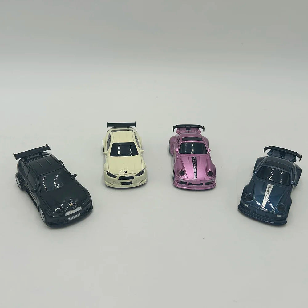 Fqd23 Fqd25 1/64 Rc Car 2.4g 4wd Mini High Speed Racing Car Simulation Car Model Toy Remote Control Drift  For Kids Gifts