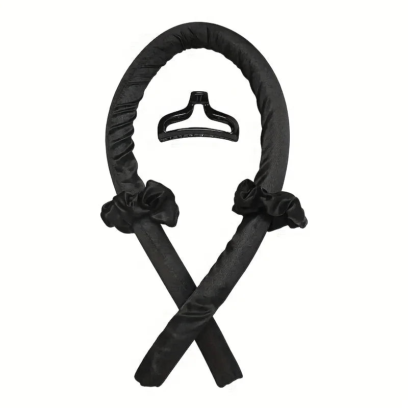 Styling Kit - Heatless Silk Curler with Sleeping Mask and Shower Cap for Women and Girls Beauty Kit for Travel and Home