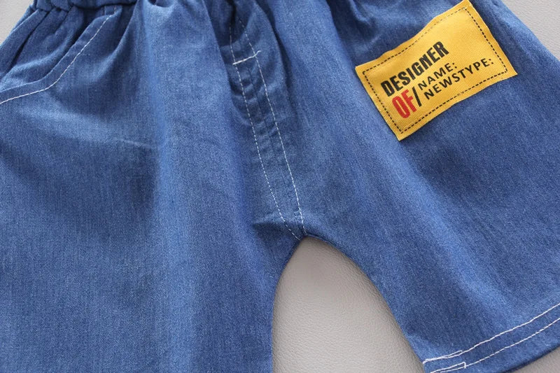 New Summer Baby Boys Clothes Suit Children Cartoon Shirt Shorts 2Pcs/Sets Infant Outfits Toddler Casual Costume Kids Tracksuits