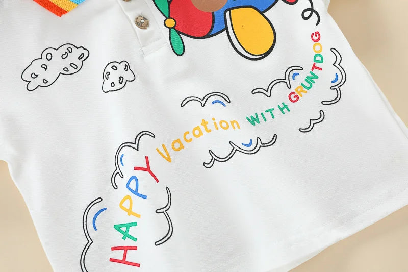 New Summer Baby Girls Clothes Suit Children Boys Fashion T-Shirt Shorts 2Pcs/Sets Toddler Casual Cotton Costume Kids Tracksuits