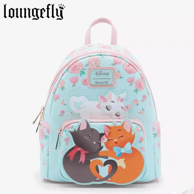 Loungefly Disney The Aristocats Sleeping Marie Toulouse Berlioz Mini Backpack