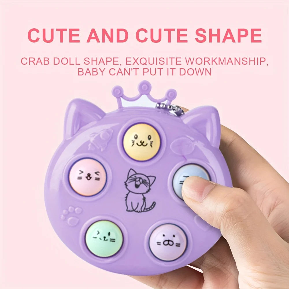 Whack A Mole Game,Decompression Toys for Kids,Intellectual Game Machine Children's Decompression Toy Cartoon Whack-a-mole Toy