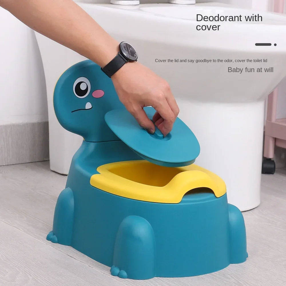 Kids Portable Potty Training Toilet, Cartoon Potty Training Seat, Toddler Potty Chair for Baby Boys and Girls, Non-Slip, PP