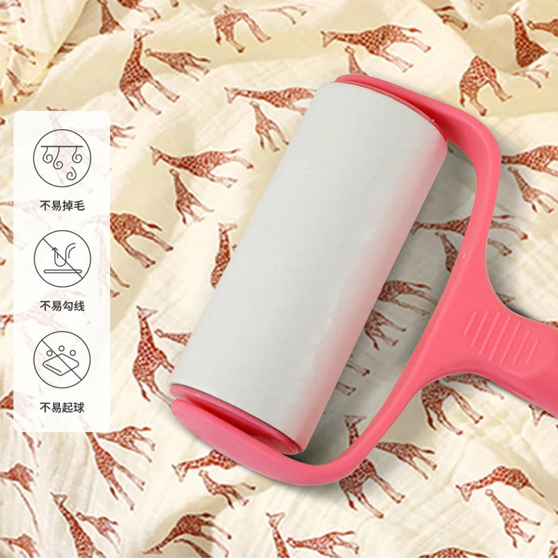 Kids Blankets Animal Pattern 120*110cm Cotton Gauze Cover Newborn Towel Linen Double Layer Cover Baby Blanket