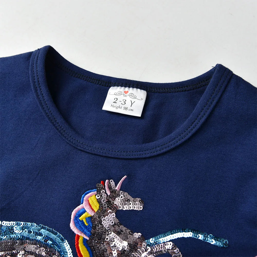 VIKITA Girls Starry Dress Kids Sequins Sleeveless Dresses Kids Elegant Cute Princess Tutu Vestidos Children Summer Tulle Dress