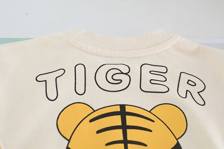 New Spring Autumn Baby Clothes Children Boys Girls Cartoon T-Shirt Pants 2Pcs/Sets Toddler Casual Costume Infant Kids Tracksuits