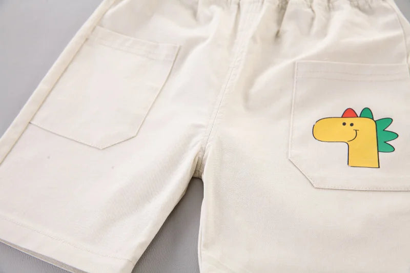 New Summer Baby Girl Clothes Children Boys Outfits Infant Striped T-Shirt Shorts 2Pcs/Set Toddler Casual Costume Kids Tracksuits