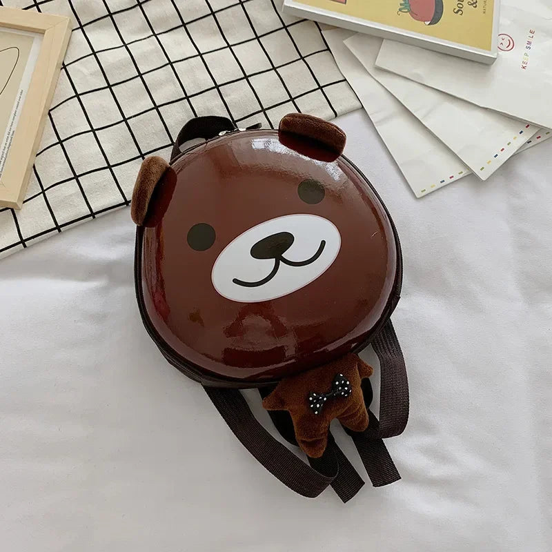 Cartoon Schoolbag for Boys & Girls Kindergarten Kids Baby Backpack Waterproof Lightweight Animals Toddler Backpack Hard & Plush