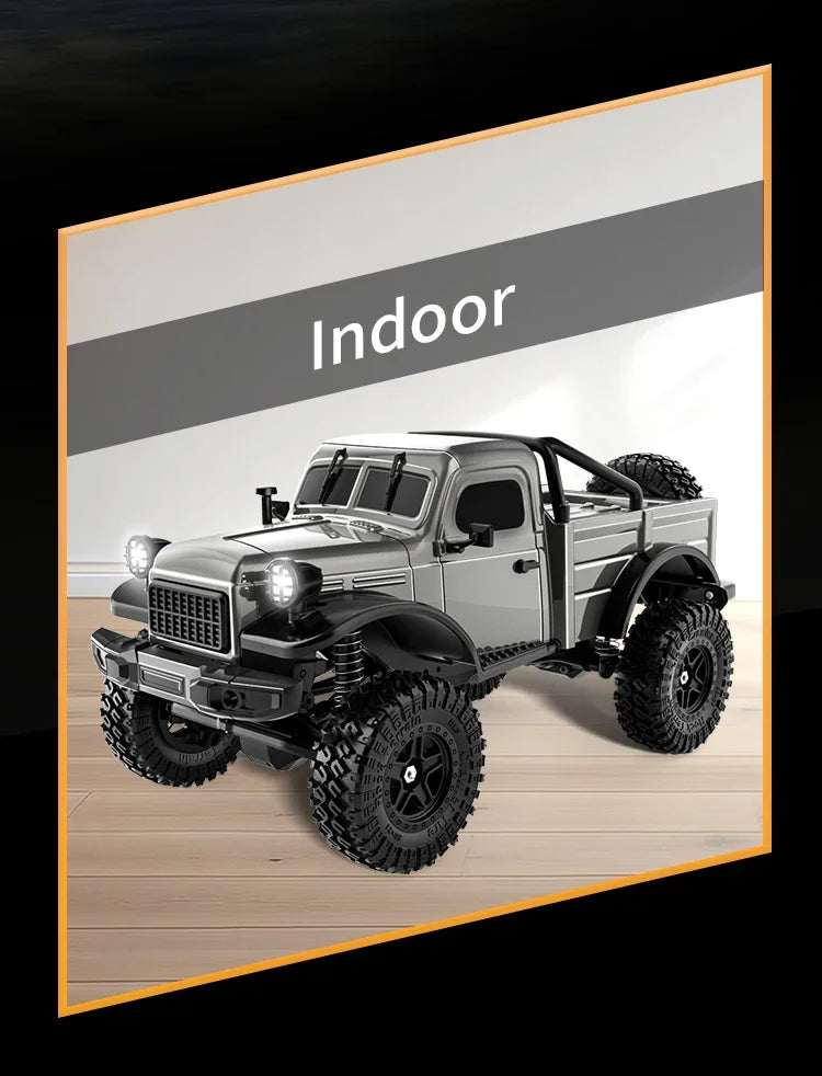 JHD For C8813 1:18 Full Scale RC Simulation Jeep Model 2.4G 4WD RC Car Motor Climbing Off-Road Model JJRC C8813 Car Toys