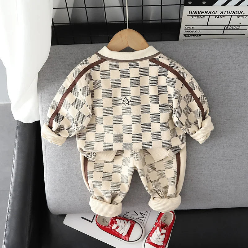 New Spring Autumn Baby Girls Clothes Children Boys Fashion T-Shirt Pants 2Pcs/Sets Toddler Casual Costume Infant Kids Tracksuits