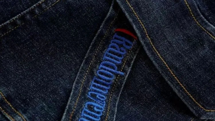 Autumn Winter Boys Fleece-Lined Cargo Pants/Korean Style Thickened Jeans for Toddler Boys