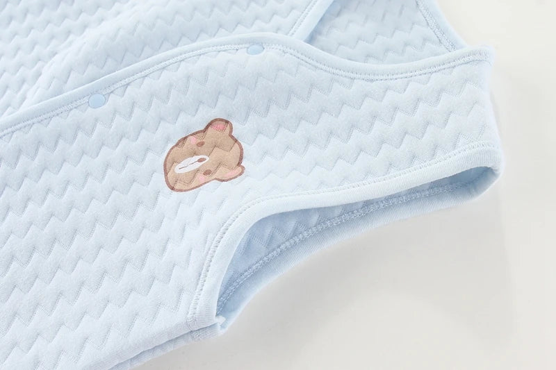 Cotton Newborn Baby Waistcoat Autumn and Winter Girl Vest Jacket Warm Soft Children Vest Cartoon Kids Clothes 0-24 Months