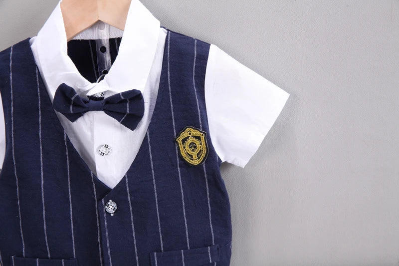 New Summer Baby Boys Clothes Suit Children Short Sleeved Shirt Shorts 2Pcs/Sets Toddler Fashion Casual Costume Kids Tracksuits