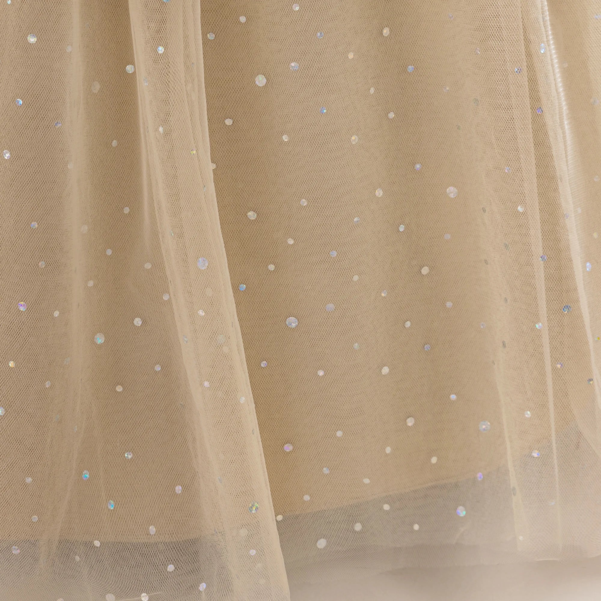 Elegant Bow Bridesmaid Party Girls Dress Sequin Flower Wedding Birthday Princess Dress Girl Tulle Prom Performance Gala Costumes