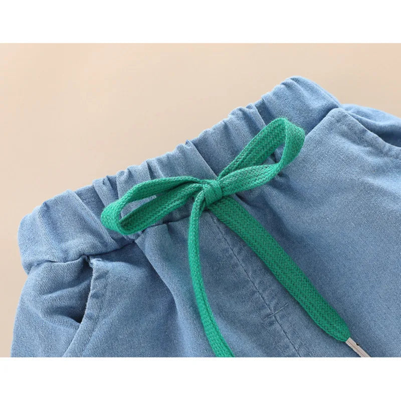 New Summer Baby Girls Clothes Suit Children Boys Fashion T-Shirt Shorts 2Pcs/Sets Toddler Casual Cotton Costume Kids Tracksuits