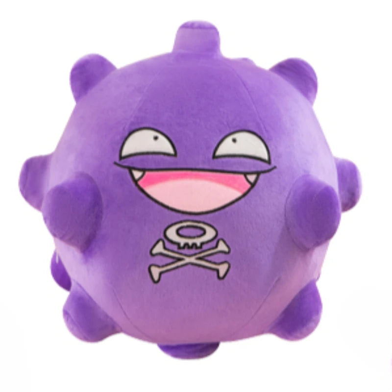 Pokemon Kawaii Seviper Stuffed Toys Cartoon&Cute Plush Dolls Throw Pillow Birthday Gift for Kids Friends Boys Home Decoration