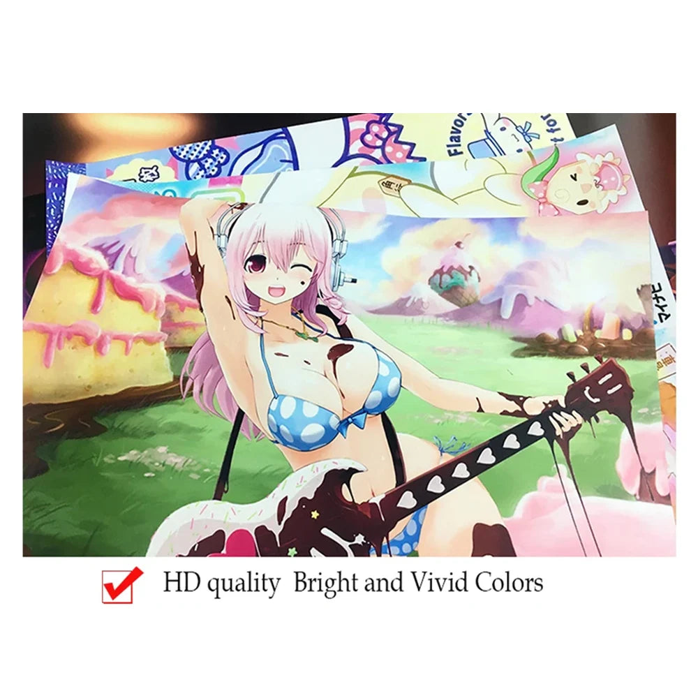 Movie KPop Demon Hunters Anime Posters Sticky HD Quality Poster Wall Art Painting Study Wall Decor