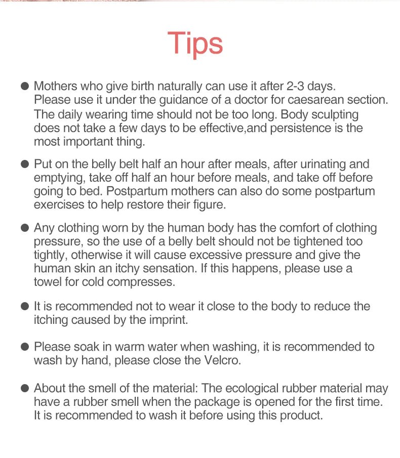 3in1 Postpartum Belly Band Breathable Maternity Support Belt Shapewear for after Pregnancy Women's Abdominal Compression Band