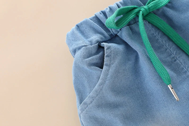 New Summer Baby Girls Clothes Suit Children Boys Fashion T-Shirt Shorts 2Pcs/Sets Toddler Casual Cotton Costume Kids Tracksuits