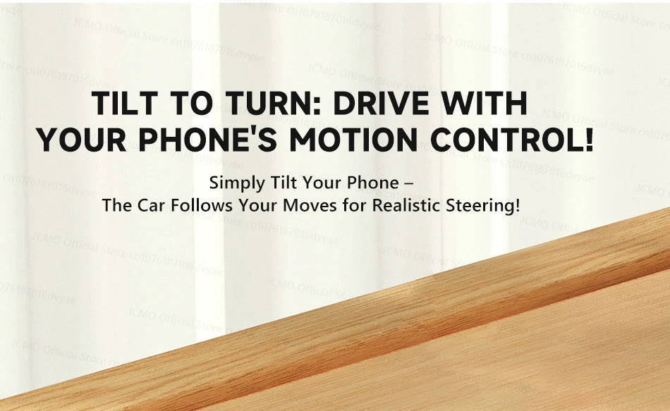 JCMO Racing Car Mini Scale 1:64 Three Speed Adjustment High Speed Mobile Phone Controllable Toy Remote Control Racer For Kids