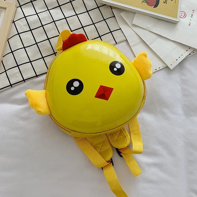 Cartoon Schoolbag for Boys & Girls Kindergarten Kids Baby Backpack Waterproof Lightweight Animals Toddler Backpack Hard & Plush