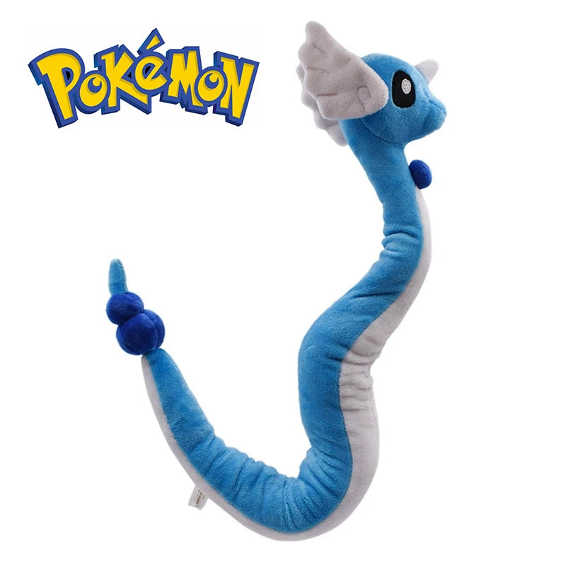 20-68cm Kawaii Pokemon Original Flash Dragonite Mini Dragon Dragonair Cartoon Soft Plush Doll Throw Pillow Child Birthday Gift