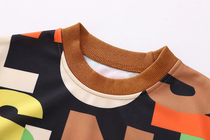 New Spring Autumn Baby Girl Clothes Kids Boys Clothing Children Casual T-Shirt Pants 2Pcs/Sets Toddler Costume Infant Tracksuits