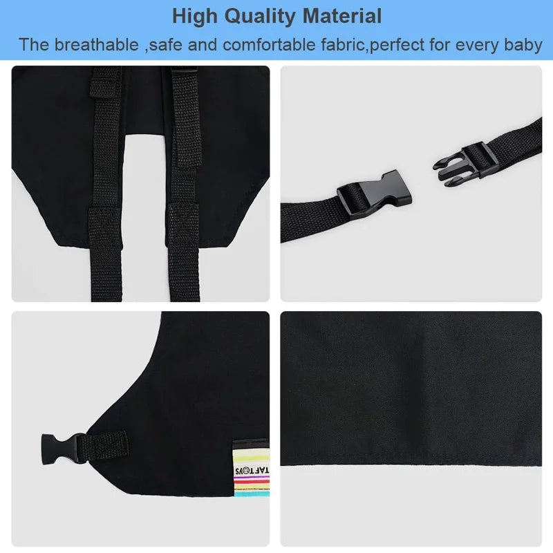 Baby Meal Feeding Safety Strap Portable Child Seat Harness Baby Meal Strap Prevent Toddler from Falling Foldable Portable Carry