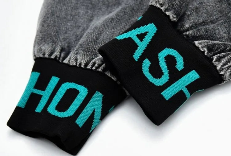 Kids' Loose Fit Dad Jeans for Boys & Girls, Big Kids Spring Autumn School Jeans, Stylish & Trendy Long Pants