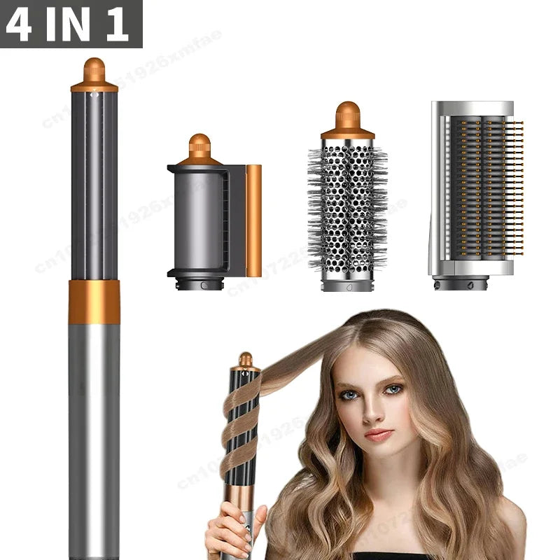 6-in-1 Hot Air Styler&Hair Dryer Brush Multi-Hair Styler Set with Auto-Wrap Curler Hair Styling Tools Gift for Women / Lovely
