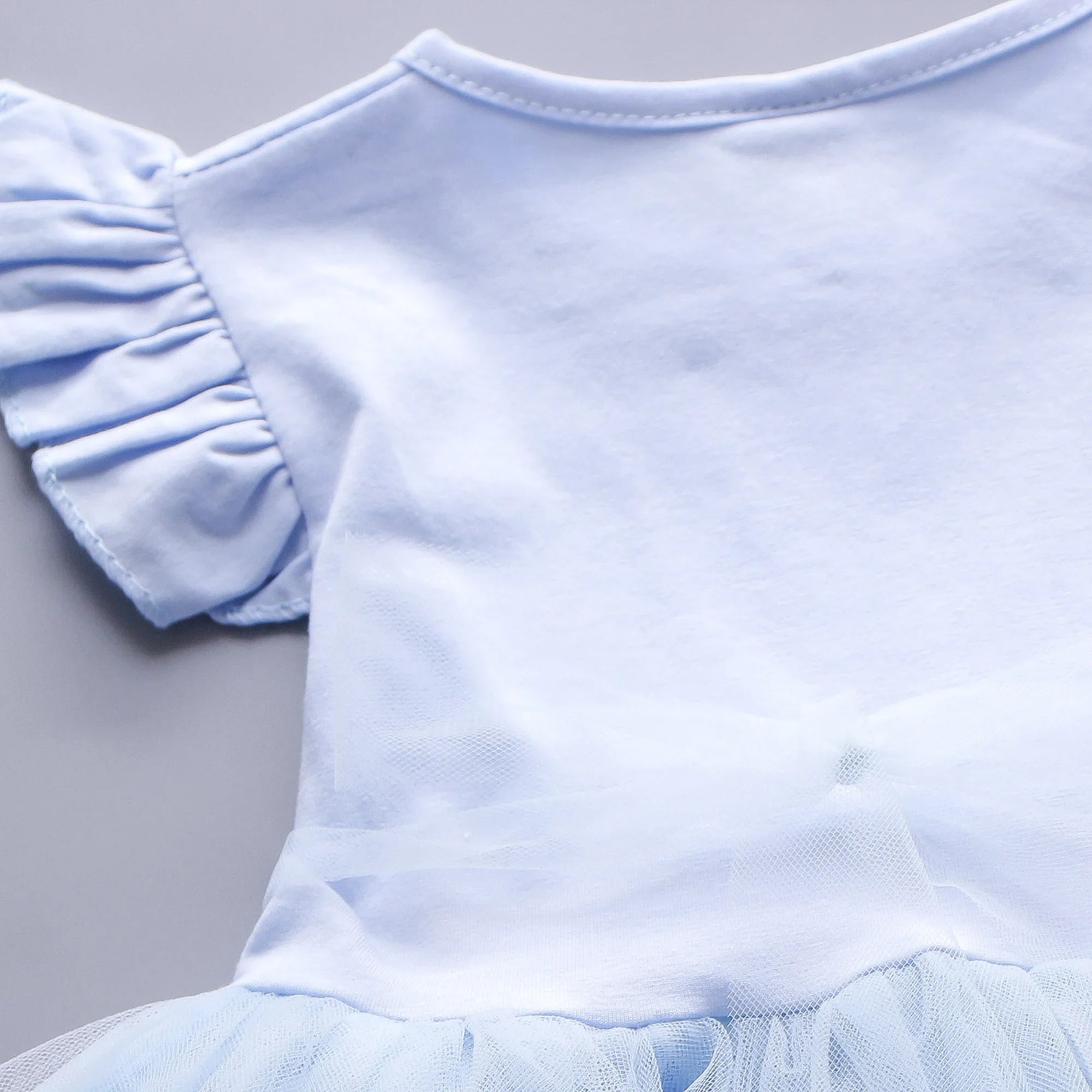 Summer Girls' Dress Children's Wear New Cartoon Cloud Little Horse Rainbow Gradient Mesh Sleeveless Children's Dress