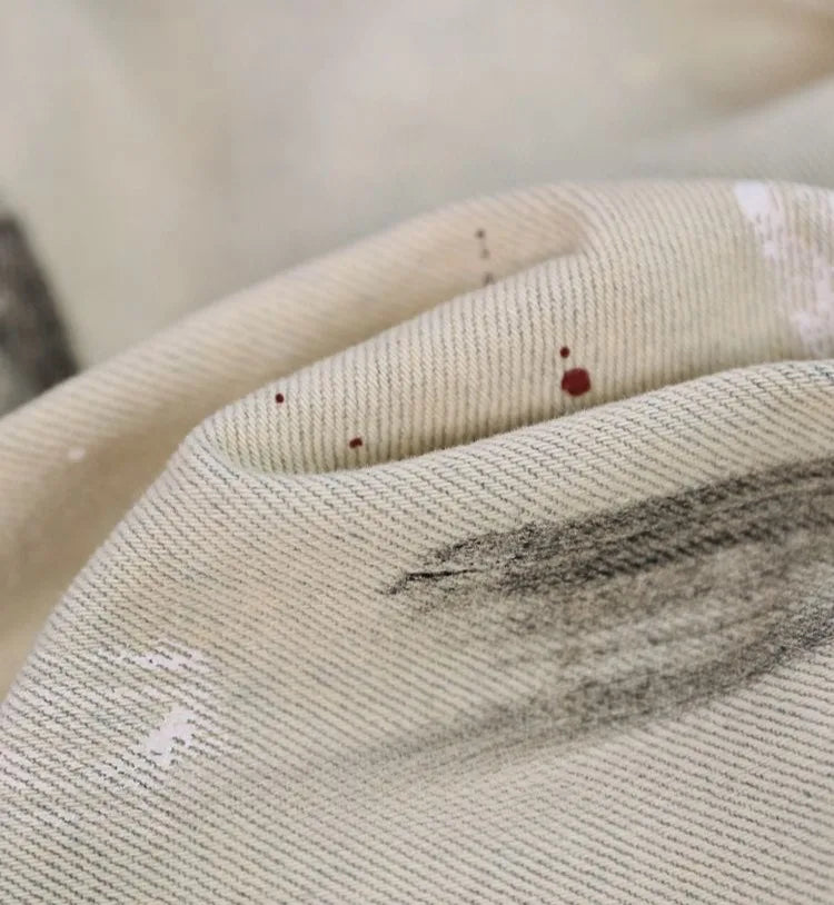 2025 Spring/Autumn Boys' Hip-Hop Long Pants, Kids' Size 12-14 Versatile Graffiti Casual Streetwear Trousers