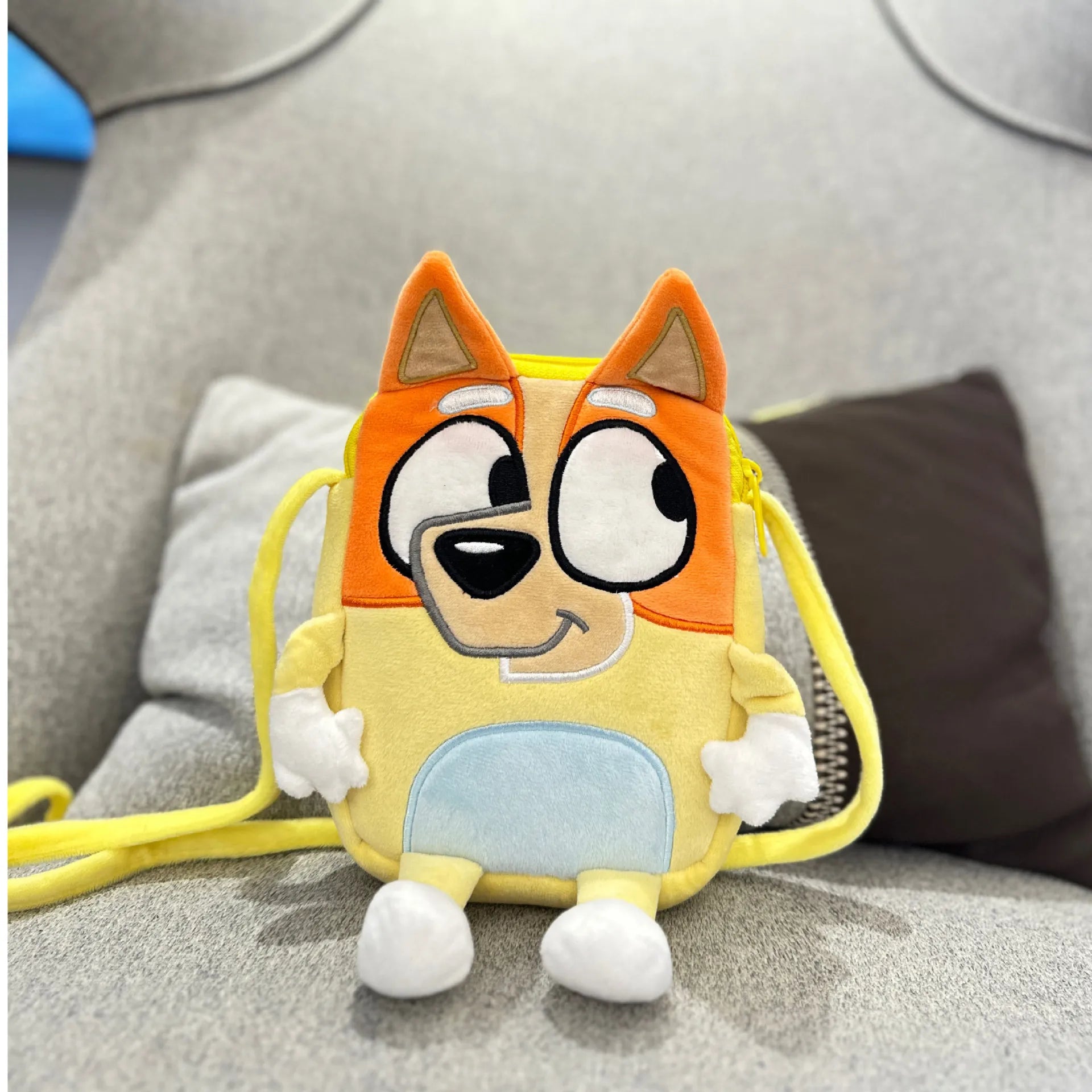 Bluey family  Schoolbag Cartoon Bingo friends Plush Backpack Picnic And Travel Snack Bag bluey pencil case Bingo coin purse gift