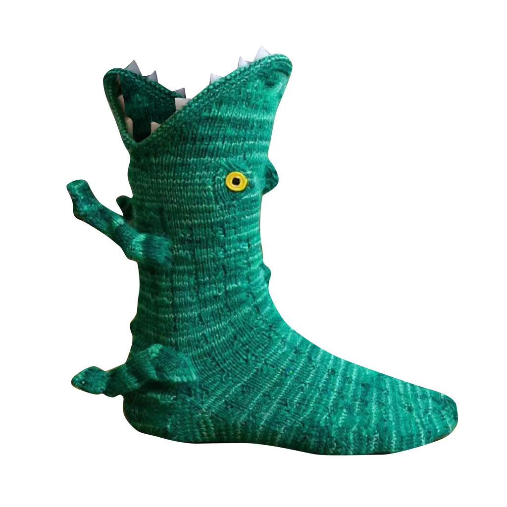 3D Christmas Knitted Animal Socks Cute Cozy Fuzzy Thick Warm Crew With 3D Ears For Women Teens Kids Home Winter Holiday Gift