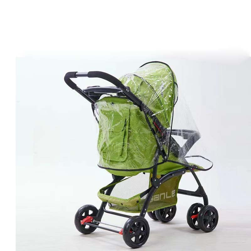 Baby Stroller Rain Cover, Universal Travel Weather Shield Breathable Baby Stroller Rain Cover for Windproof, Waterproof