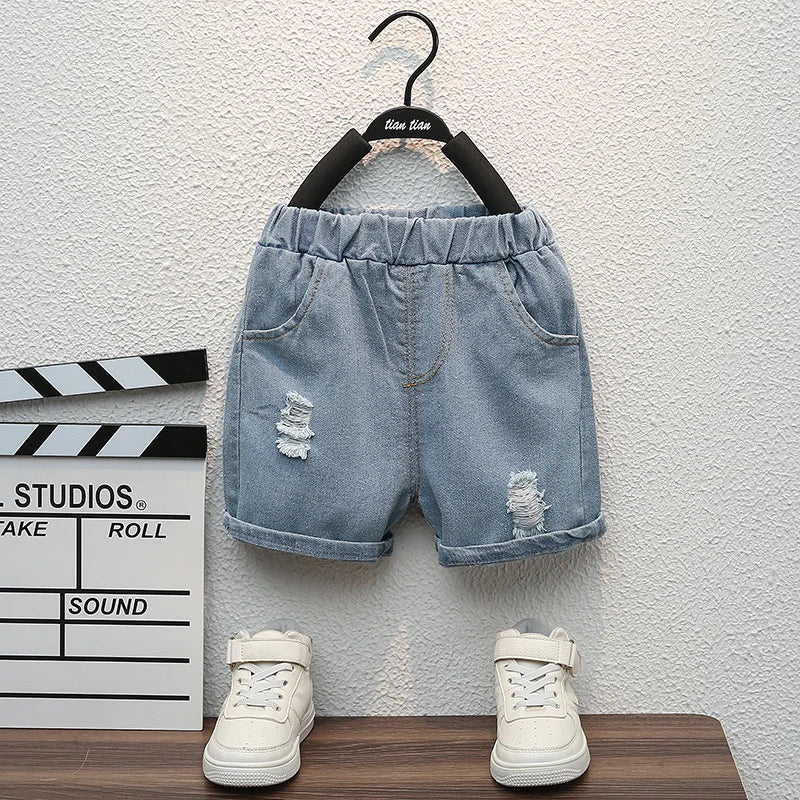 New Summer Fashion Baby Clothes Suit Children Boys Girls T-Shirt Shorts 2Pcs/Sets Toddler Casual Cotton Costume Kids Tracksuits