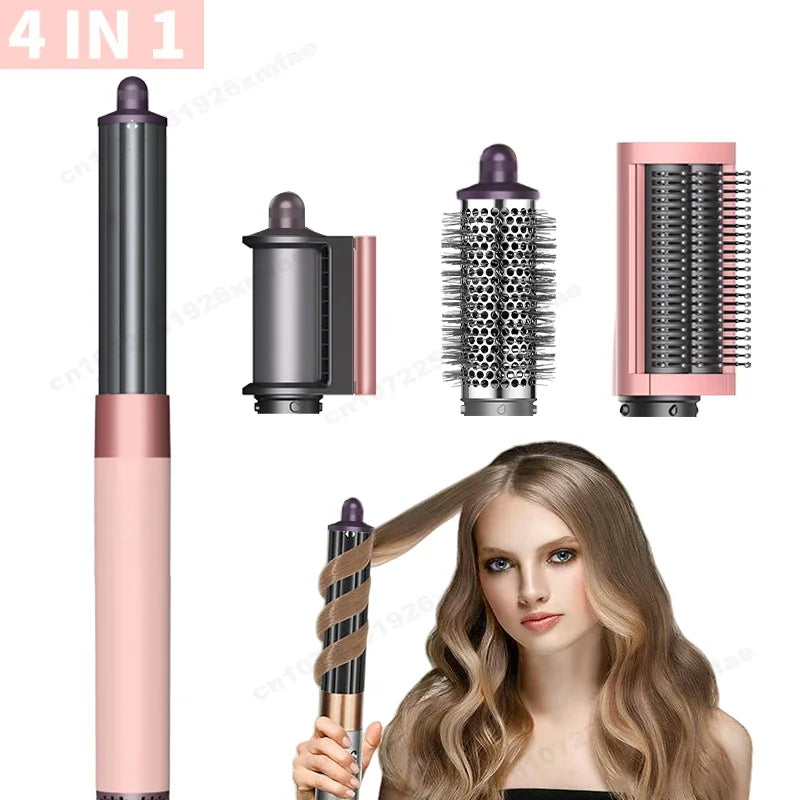 6-in-1 Hot Air Styler&Hair Dryer Brush Multi-Hair Styler Set with Auto-Wrap Curler Hair Styling Tools Gift for Women / Lovely