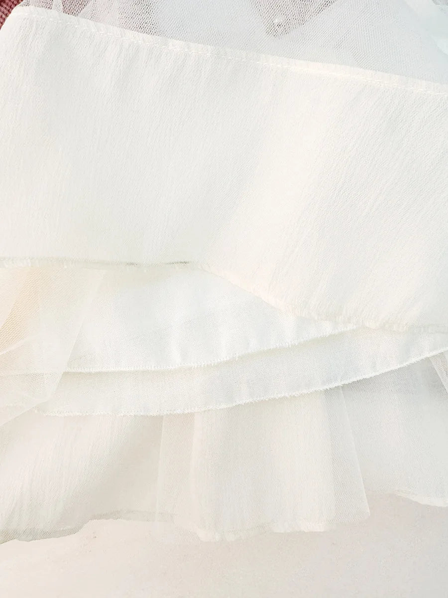 Spring And Autumn New Sweet Bow Baby Girl Dress, Princess Style Children'S Long Sleeved Clothes For Babies Aged 0-3 Years Old